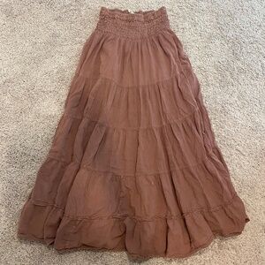 Cotton Flower Desert Rose Flutter Skirt